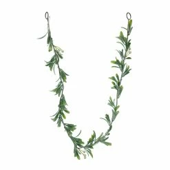 Outlet 🔔 5ft. Pre-Lit LED White Berry Leaf Garland by Ashland® 🤩 -Christmas Shop 10702496 4