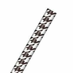 Outlet 💯 Black & White Houndstooth Gift Wrap by Celebrate It™ 🎄 Christmas ✔️ -Christmas Shop 10702672 3