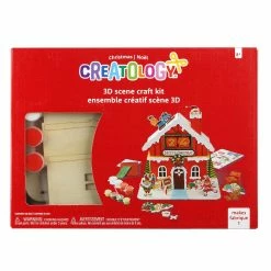 Cheap 🥰 Christmas Countdown Wooden House 3D Scene Craft Kit by Creatology™ 👏