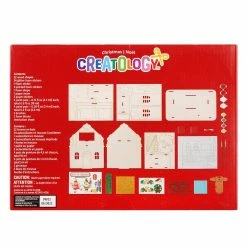 Cheap 🥰 Christmas Countdown Wooden House 3D Scene Craft Kit by Creatology™ 👏 -Christmas Shop 10702700 4