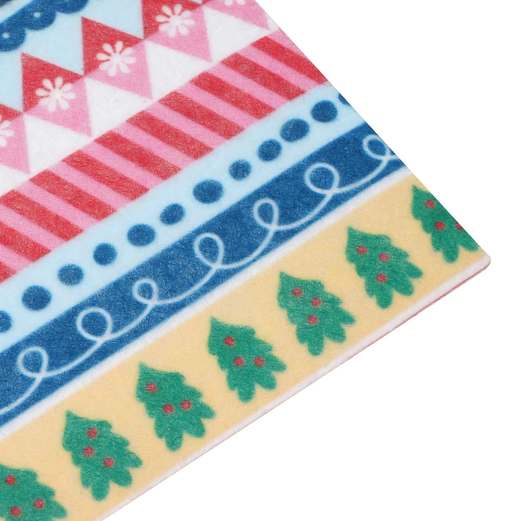 Best deal ⭐ 9" x 12" Multicolored Print Felt Sheets by Creatology™, 10ct. ⭐ 4 Best deal ⭐ 9" x 12" Multicolored Print Felt Sheets by Creatology™, 10ct. ⭐ - Image 2