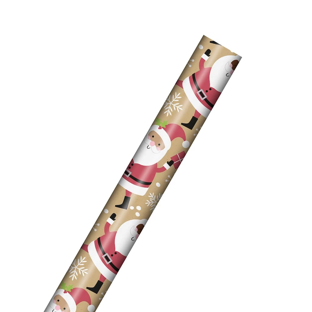 Brand new π Santa Kraft Gift Wrap by Celebrate It™ π Christmas π€© 5 Brand new π Santa Kraft Gift Wrap by Celebrate It™ π Christmas π€© - Image 3