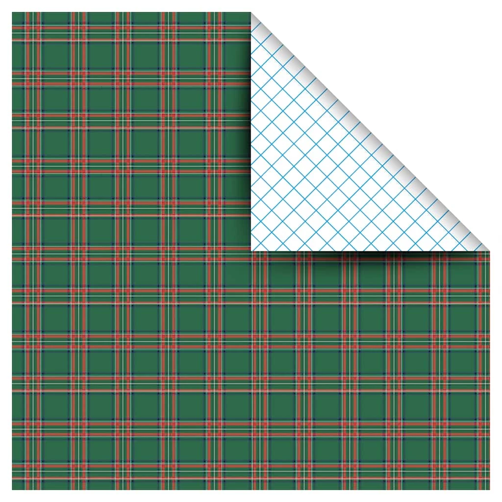 New π Whimsical Plaid Gift Wrap by Celebrate It™ π Christmas βοΈ 3 New π Whimsical Plaid Gift Wrap by Celebrate It™ π Christmas βοΈ