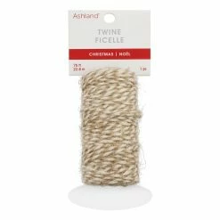 Budget 👍 75ft. Natural and White Twine by Ashland® 🎉