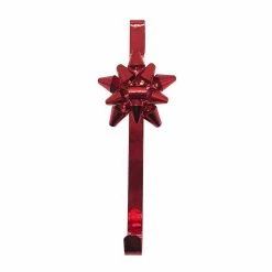 Hot Sale 🥰 15'' Metallic Red Bow Wreath Hanger by Ashland® ✔️