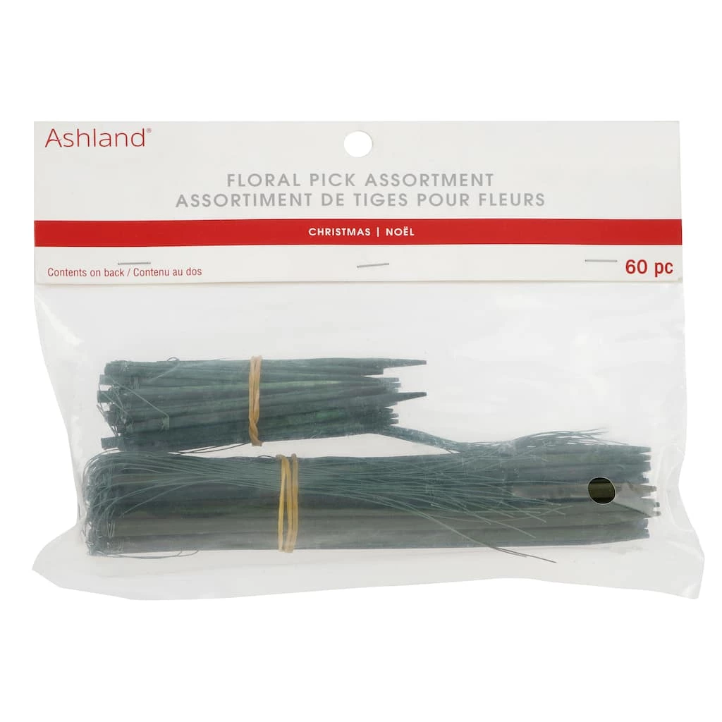 Brand new π Assorted Floral Wood Picks, 60ct. by Ashland® π 4 Brand new π Assorted Floral Wood Picks, 60ct. by Ashland® π - Image 2