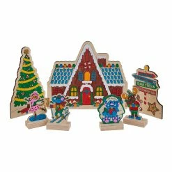 Wholesale 👏 Christmas House Wood Scene Craft Kit by Creatology™ ⌛ -Christmas Shop 10702876 3