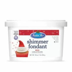 Wholesale β Satin Ice® Holiday Shimmer Fondant, 1lb. π₯