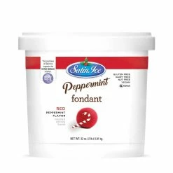 Hot Sale 🛒 Satin Ice® Peppermint Fondant, 2lb. 💯