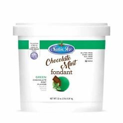 Cheap 😉 Satin Ice® Chocolate Mint Fondant, 2lb. 🌟