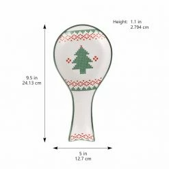 Best Sale 🤩 9.5" 🎄 Christmas Tree Spoon Rest by Celebrate It™ 😍 -Christmas Shop 10703025 4