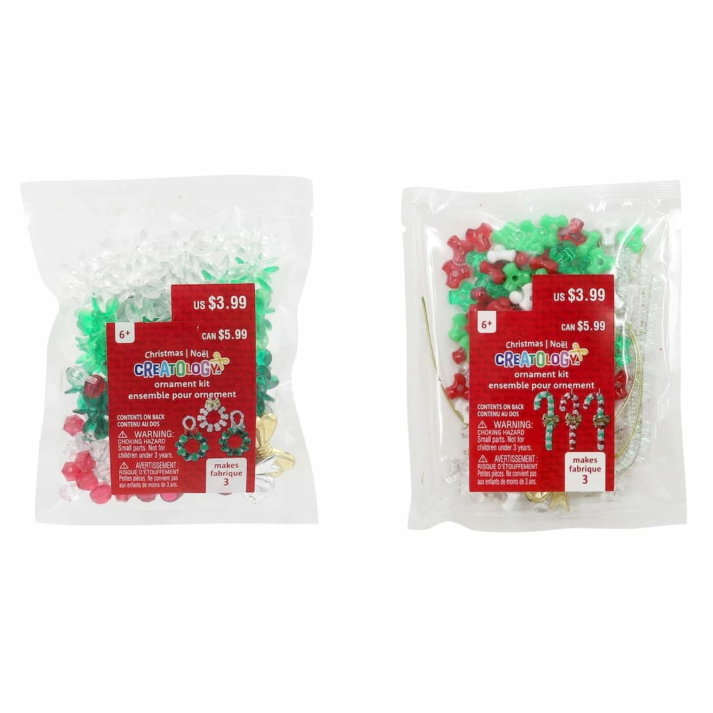 Discount π Assorted Bead Ornament Kit by Creatology™ π 3 Discount π Assorted Bead Ornament Kit by Creatology™ π