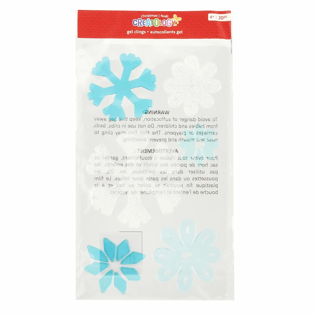 Promo π Snowflake Gel Clings by Creatology™ π 5 Promo π Snowflake Gel Clings by Creatology™ π - Image 3