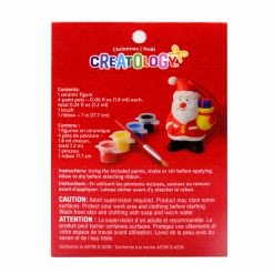 Brand new 🌟 Santa Color Your Own 3D Ceramic Ornament Kit by Creatology™ 😀 -Christmas Shop 10703217 3