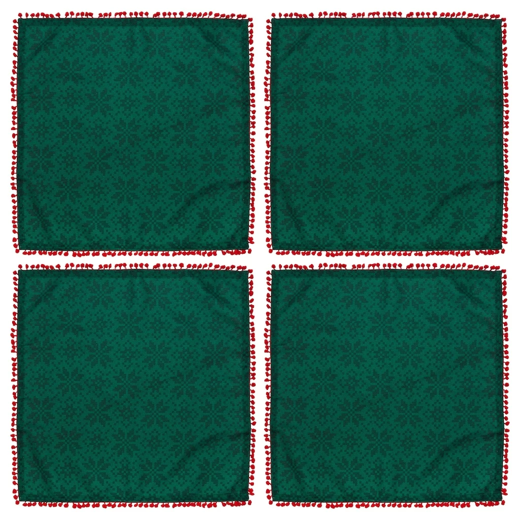 Coupon π― Green π Christmas Linen Napkins by Celebrate It™, 4ct. β€οΈ 3 Coupon π― Green π Christmas Linen Napkins by Celebrate It™, 4ct. β€οΈ