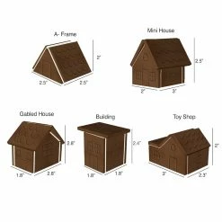 Best deal ✨ Godiva® Holiday Chocolate Cookie Village Kit ✨ -Christmas Shop 10703290 20