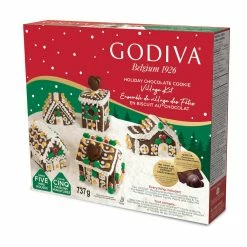 Best deal ✨ Godiva® Holiday Chocolate Cookie Village Kit ✨ -Christmas Shop 10703290 4