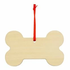Budget ✔️ 4" Bone Shape Sublimation Plywood Ornament by Make Market® ✔️