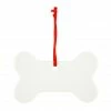 Deals ✔️ 4" Bone Shape Sublimation Ceramic Ornament by Make Market® 💯