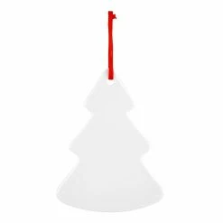 Cheapest 🧨 4" Tree Sublimation Ceramic Ornament by Make Market® 💯