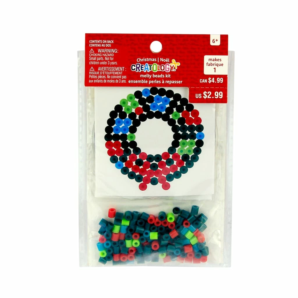 Best Sale π Christmas Wreath Melty Beads Kit by Creatology™ π 3 Best Sale π Christmas Wreath Melty Beads Kit by Creatology™ π