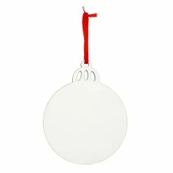 Hot Sale 🔔 4" Bulb Shape Sublimation Hardboard Ornament by Make Market® ⭐