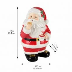 Deals π 10" Santa Cookie Jar by Celebrate It™ π 6 Deals π 10" Santa Cookie Jar by Celebrate It™ π -Christmas Shop 10703560 4