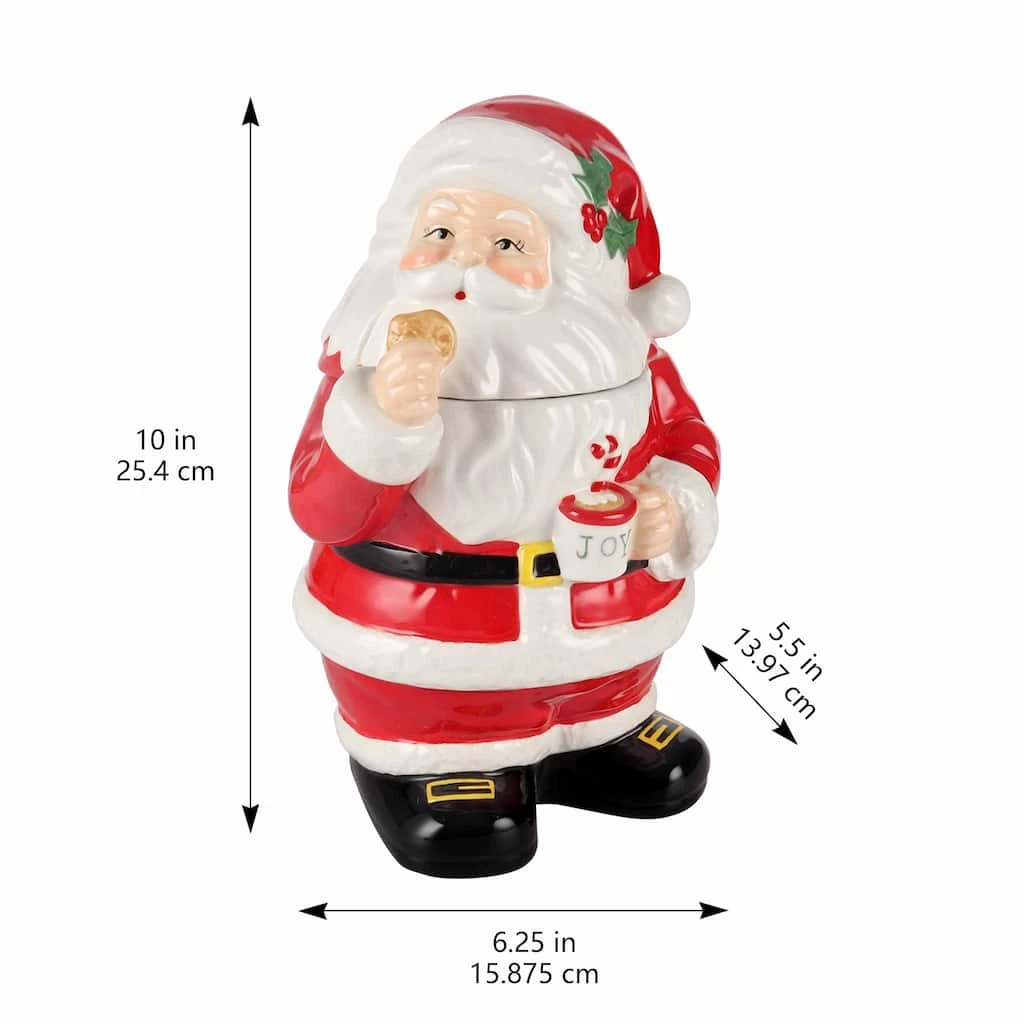 Deals π 10" Santa Cookie Jar by Celebrate It™ π 4 Deals π 10" Santa Cookie Jar by Celebrate It™ π - Image 3