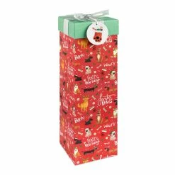 Discount 🔥 Holiday 🐕 Dogs Wine Gift Box by Ashland® ⭐