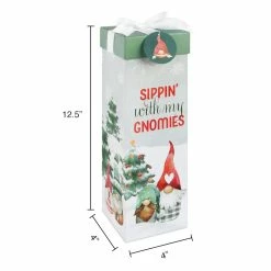 Best deal 🎉 Holiday Gnome Wine Gift Box by Ashland® 🛒 -Christmas Shop 10703649 3