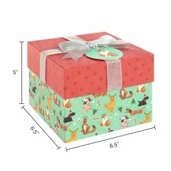 Best Sale ✨ Large Holiday 🐕 Dogs Gift Box by Ashland® 🔥 -Christmas Shop 10703654 3