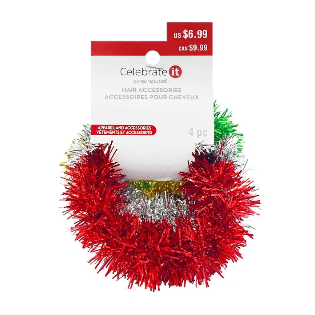 Best Pirce β Christmas Tinsel Hair Ties by Celebrate It™ π₯° 4 Best Pirce β Christmas Tinsel Hair Ties by Celebrate It™ π₯° - Image 2