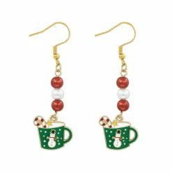 New ⌛ Christmas Mug Dangle Earrings by Celebrate It™ 🥰 -Christmas Shop 10703723 3