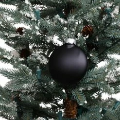 Cheap 🥰 20ct. 3" Matte Black Plastic Disc Ornaments by Make Market® 🔔 Christmas 🔔 -Christmas Shop 10703795 4