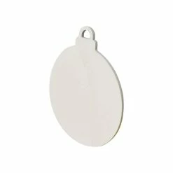 Buy 🔥 3" Bulb Shape DIY Wood Ornament Value Pack by Make Market®, 12ct. 🎁 -Christmas Shop 10704043 3