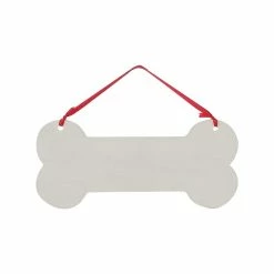 Wholesale 🧨 5'' Unfinished Wood Bone ❄ Christmas Ornament by Make Market® 😉