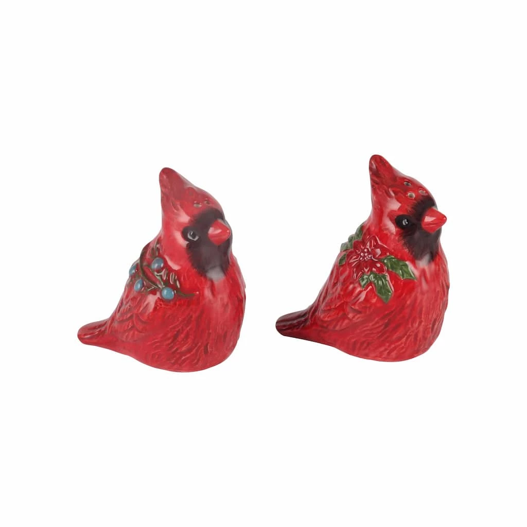 Brand new π Ceramic Cardinal Salt and Pepper Shaker Set by Celebrate It™ π― 2 Brand new π Ceramic Cardinal Salt and Pepper Shaker Set by Celebrate It™ π―