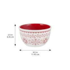 Promo 👍 4.5" Snowflake & 🔔 Christmas Tree Bowl Set by Celebrate It™ 💯 -Christmas Shop 10704120 4