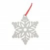 Discount 🔔 4'' Snowflake Flower Laser Wooden Ornament by Make Market® ⭐