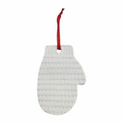New 👏 3.34" Unfinished Ceramic Mitten Ornament by Make Market® 🌟