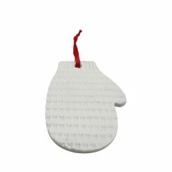 New 👏 3.34" Unfinished Ceramic Mitten Ornament by Make Market® 🌟 -Christmas Shop 10704215 3