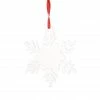 Coupon ⭐ 3.7'' Frosted Acrylic Snowflake Ornament by Make Market® ❤️