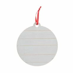 Budget 💯 4'' Shiplap Wooden Ornament by Make Market® 💯