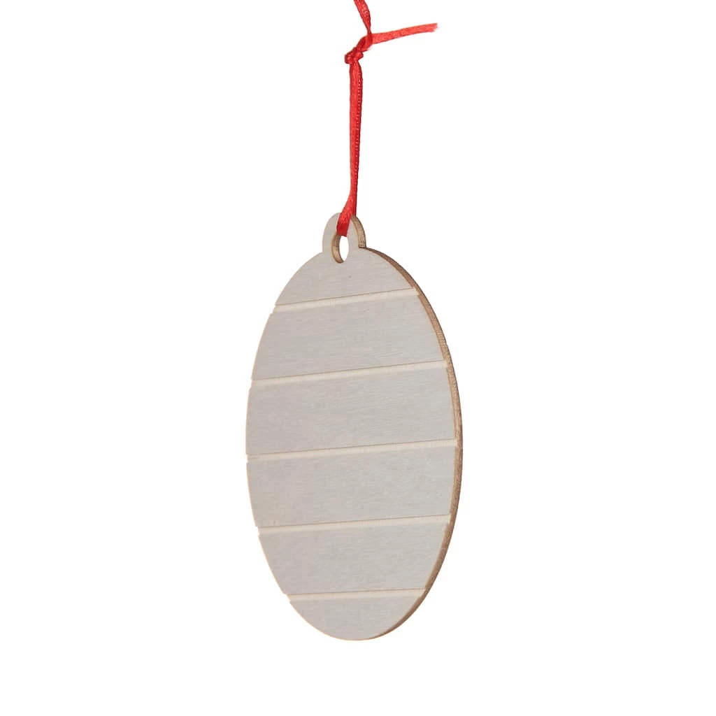 Budget π― 4'' Shiplap Wooden Ornament by Make Market® π― 4 Budget π― 4'' Shiplap Wooden Ornament by Make Market® π― - Image 2