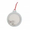Best Sale 💯 4" D.I.Y. Round Framed Holly Ornament by Make Market® 🎁 Christmas 💯 -Christmas Shop 10704420 1