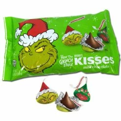 Budget 🤩 Hershey's Kisses Milk Chocolate with Grinch® Foils ⭐