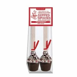 Best reviews of 🎁 Peppermint Chocolatey Dipped Spoons, 2ct. by Vistar 🎁