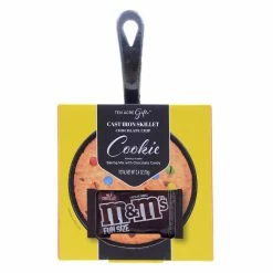 Deals 😍 Ten Acre Gifts™ Cast Iron Skillet & M&M's® Chocolate Chip Cookie Baking Mix Set 😀