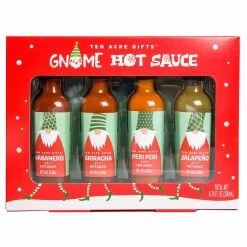 Budget ❤️ Ten Acre Gifts™ Gnome Hot Sauce Set 🥰