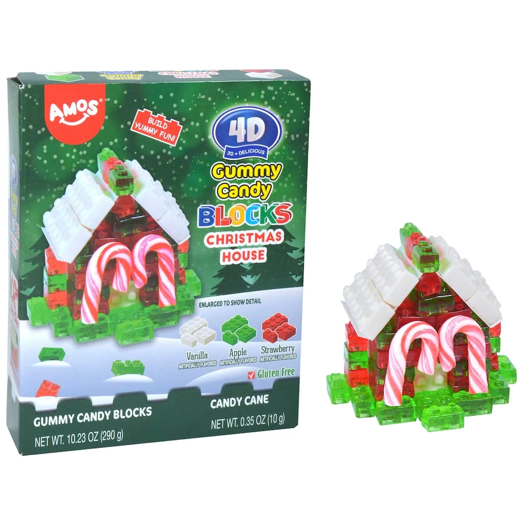 Promo π₯° Amos® 4D® Gummy π¬ Candy Blocks π Christmas House Kit π₯ 3 Promo π₯° Amos® 4D® Gummy π¬ Candy Blocks π Christmas House Kit π₯